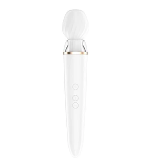 Смарт-вібромасажер зі змінною головкою Satisfyer Double Wand-er