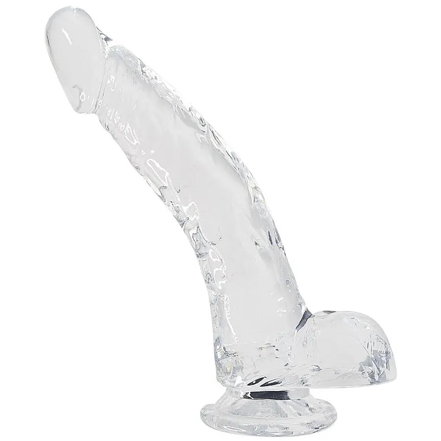 Прозорий фалоімітатор Alive Jelly Dildo Stallion (м'яте паковання)