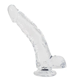 Прозорий фалоімітатор Alive Jelly Dildo Stallion (м'яте паковання)