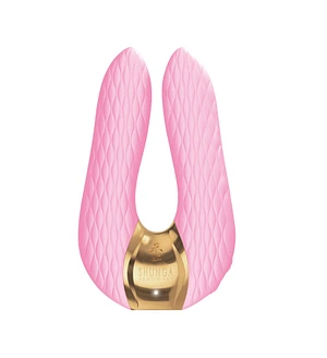 Вібратор для клітора Shunga Aiko Light Pink, гнучкі кінчики