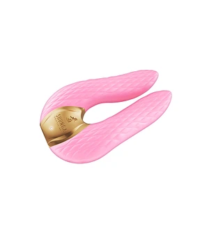 Вібратор для клітора Shunga Aiko Light Pink, гнучкі кінчики