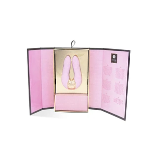 Вібратор для клітора Shunga Aiko Light Pink, гнучкі кінчики
