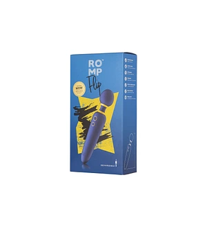 Вібромасажер Romp Flip, гнучка головка, 4 режими потужних вібрації, 6 інтенсивностей
