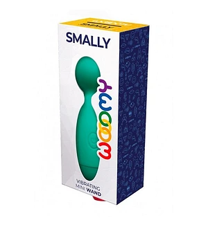 Мінівібромасажер Wooomy Smally Mini Wand Turquoise