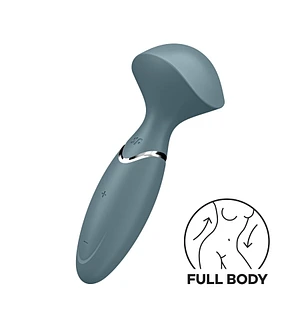 Вібромасажер Satisfyer Mini Wand-er Grey