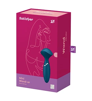 Вібромасажер Satisfyer Mini Wand-er Blue