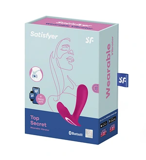 Смарт-вібратор у трусики Satisfyer Top Secret Pink (м'яте паковання)