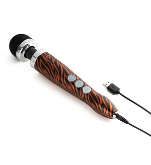 Вібромасажер DOXY Die Cast 3R - TIGER, дуже потужний, перезаряджуваний, металевий корпус