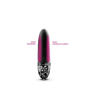 Вібратор з електростимуляцією Mystim Sleak Freak Black Edition