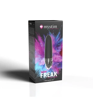 Вібратор з електростимуляцією Mystim Sleak Freak Black Edition