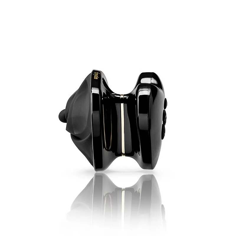 Вібратор для клітора з електростимуляцією Mystim Heart's Desire Black Edition