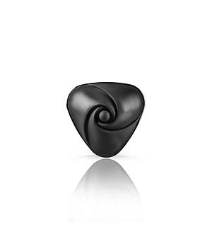 Вібратор для клітора з електростимуляцією Mystim Heart's Desire Black Edition