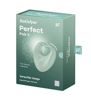 Вібратор на палець та ерекційне кільце 2в1 Satisfyer Perfect Pair 3