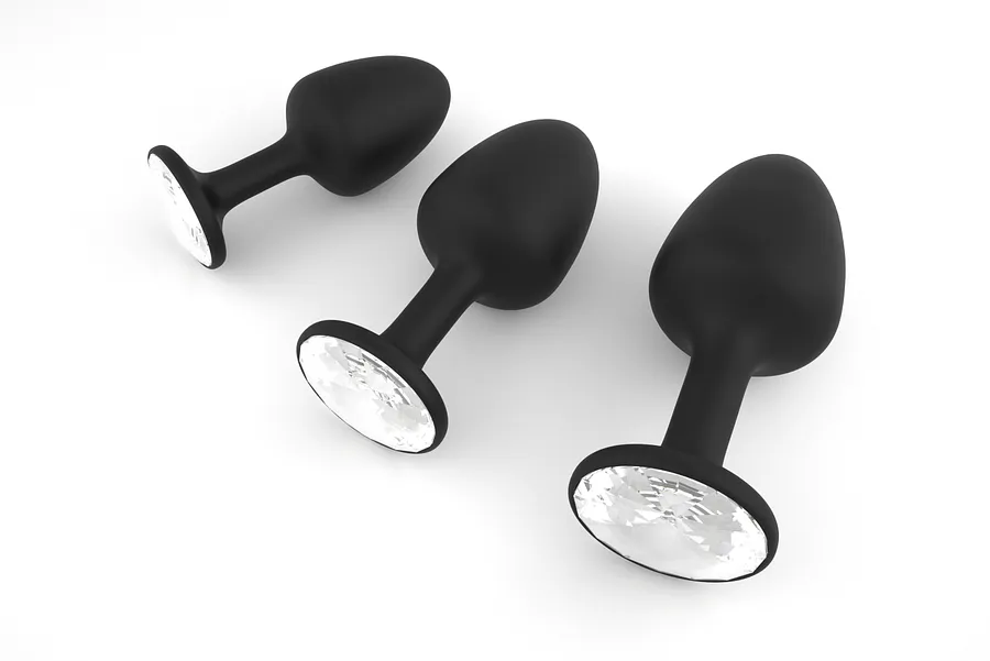 Анальна пробка Dorcel Geisha Plug Diamond XL (м'яте паковання)