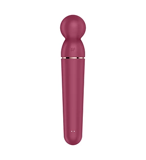 Вібромасажер Satisfyer Planet Wand-er Berry/Rosegold, дуже потужний, бездротовий