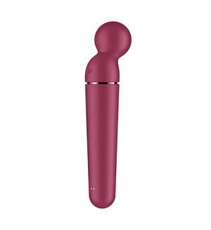 Вібромасажер Satisfyer Planet Wand-er Berry/Rosegold, дуже потужний, бездротовий