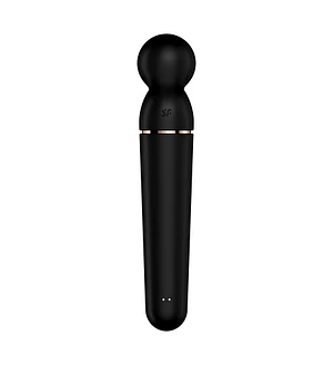 Вібромасажер Satisfyer Planet Wand-er Black/Rosegold, дуже потужний, бездротовий