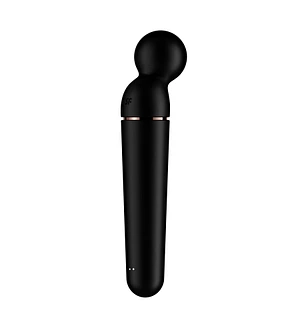Вібромасажер Satisfyer Planet Wand-er Black/Rosegold, дуже потужний, бездротовий