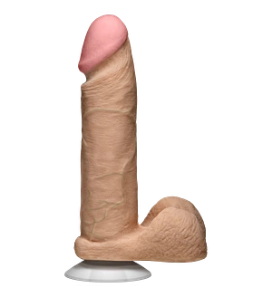 Фалоімітатор Doc Johnson The Realistic Cock 8 inch White - ULTRASKYN, Vack-U-Lock (м'яте паковання)