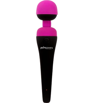 Вібромасажер PalmPower Recharge Pink, перезаряджуваний, гнучка головка, тревел-замок