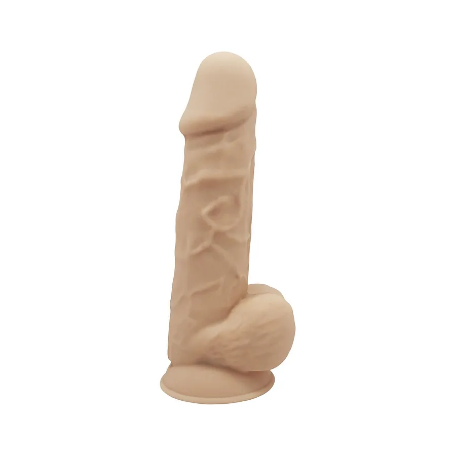 Фалоімітатор з вібрацією SilexD Norman Vibro Flesh (Model 1 size 8,5") LRS (м'яте паковання)