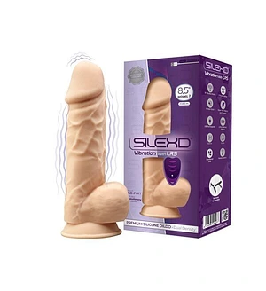 Фалоімітатор з вібрацією SilexD Norman Vibro Flesh (Model 1 size 8,5") LRS (м'яте паковання)