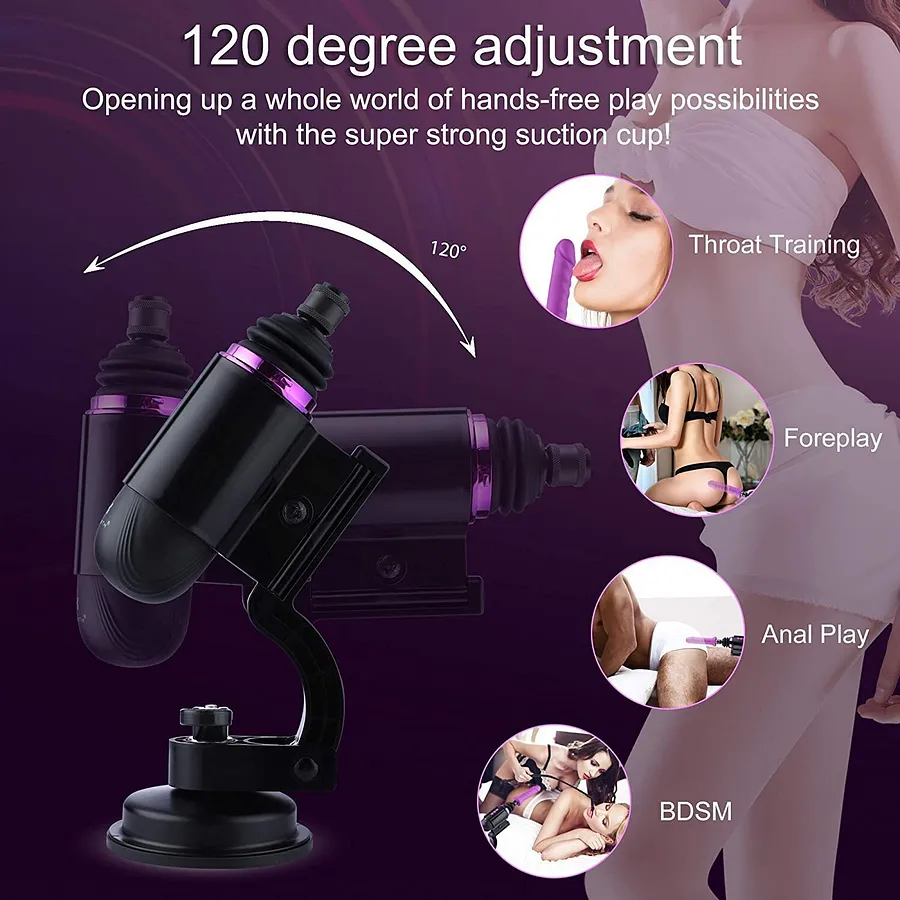 Міні секс-машина Hismith Mini Capsule Sex-Machine with Strong Suction Cup (м'ята паковання)