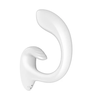 Вагінально-кліторальний вібратор Satisfyer G for Goddess 1 White, 2 мотори