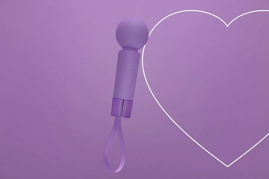 Мінівібромасажер FairyGasm Pearlstasy violet