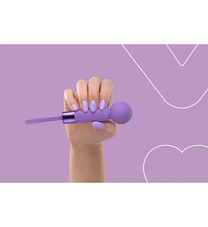Мінівібромасажер FairyGasm Pearlstasy violet