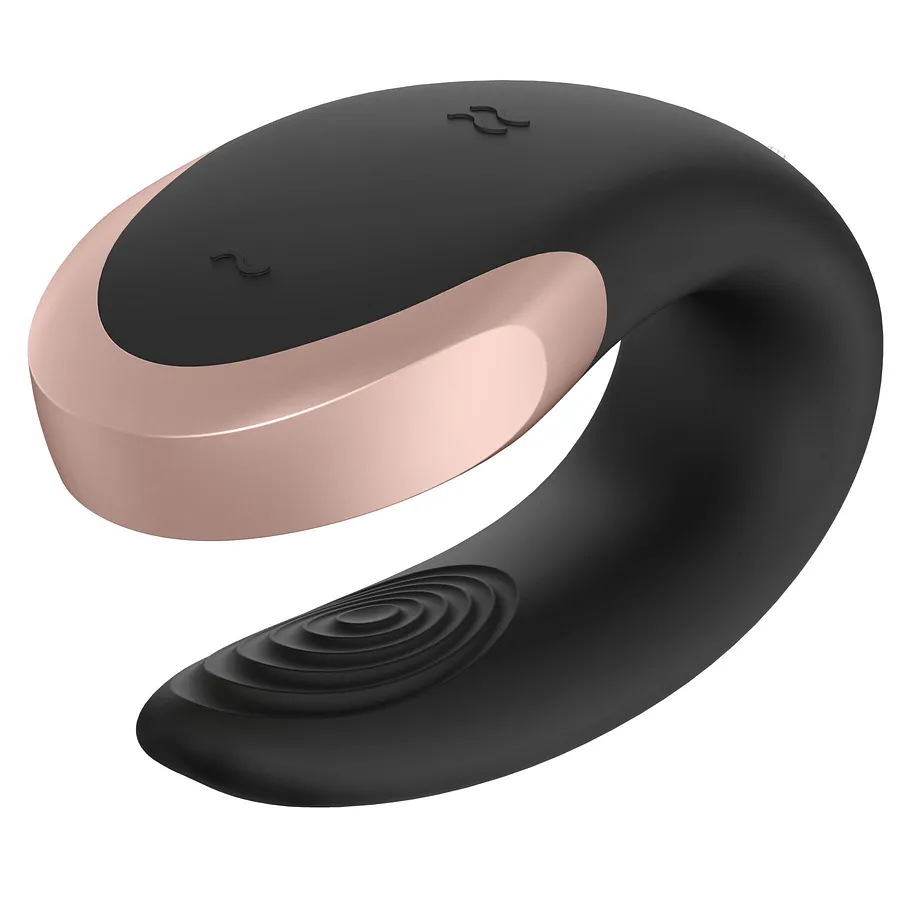 Смарт-вібратор для пар Satisfyer Double Love (Black) (м'яте паковання)