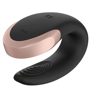 Смарт-вібратор для пар Satisfyer Double Love (Black) (м'яте паковання)
