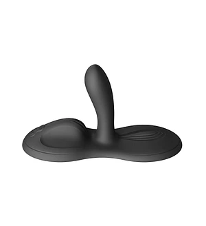 Sit-on-top смарт-вібратор Zalo – Flora Smart Vibrating Pad Obsidian Black, 9 моторів