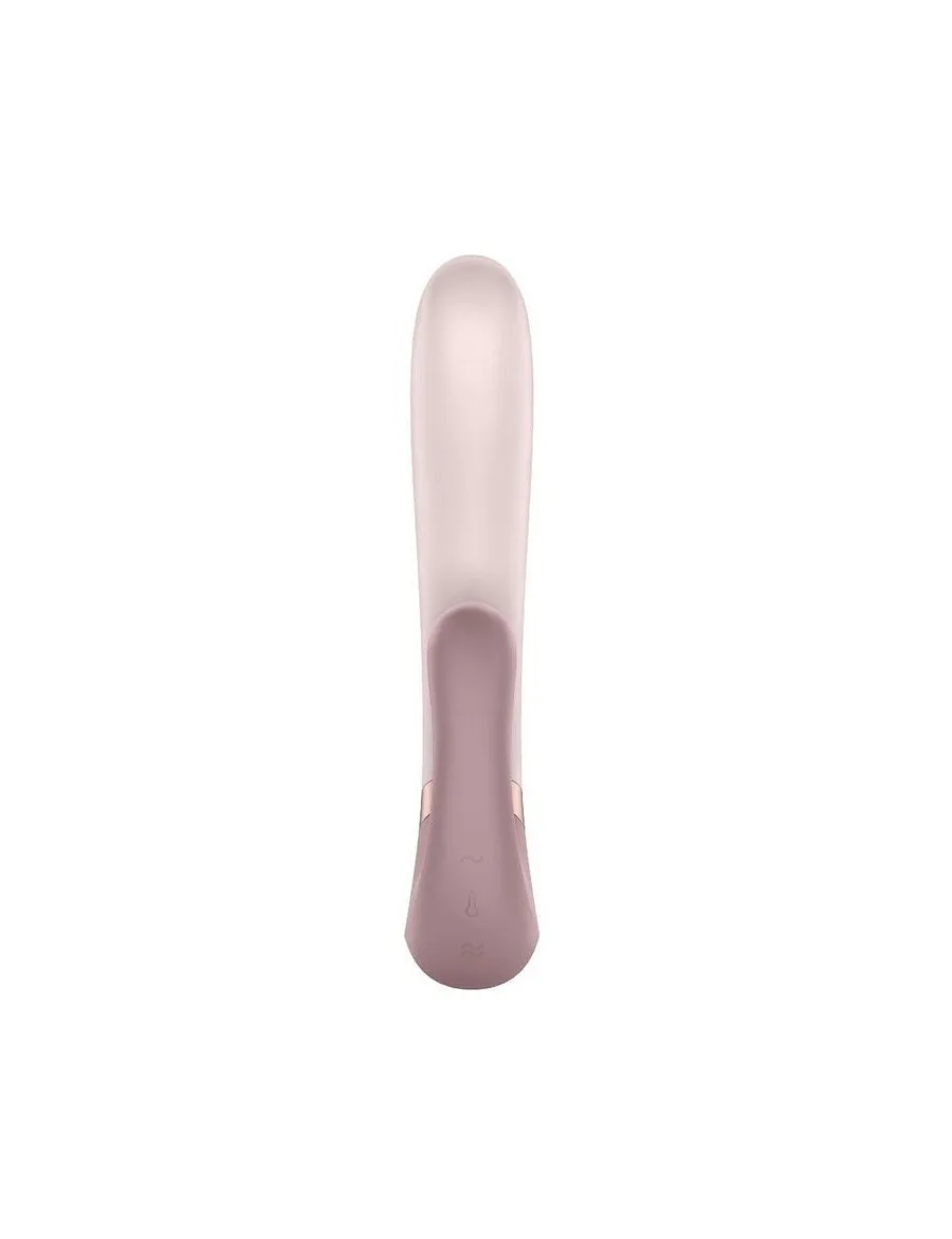 Смарт вібратор-кролик із підігрівом Satisfyer Heat Wave Mauve (м'яте паковання)