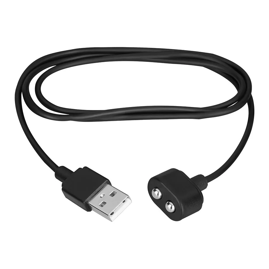 Зарядка (запасний кабель) для іграшок Satisfyer USB charging cable Black (відкрите паковання)