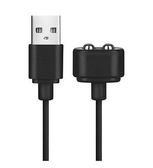 Зарядка (запасний кабель) для іграшок Satisfyer USB charging cable Black (відкрите паковання)