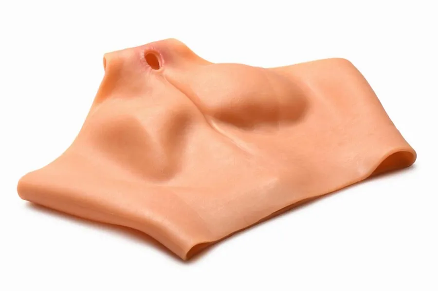 Накладна вагіна Master Series Silicone Vagina + Butt Panties - Small