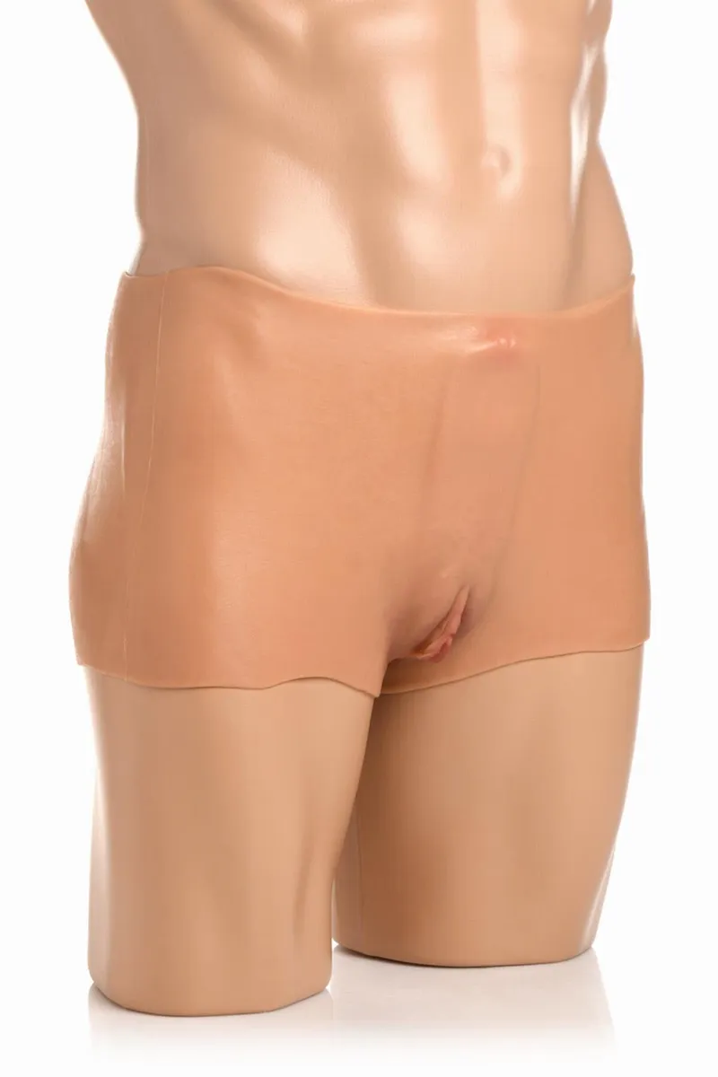 Накладна вагіна Master Series Silicone Vagina + Butt Panties - Small