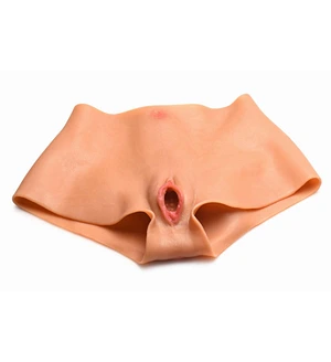 Накладна вагіна Master Series Silicone Vagina + Butt Panties - Small