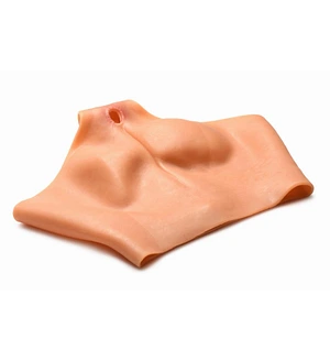 Накладна вагіна Master Series Silicone Vagina + Butt Panties - Small
