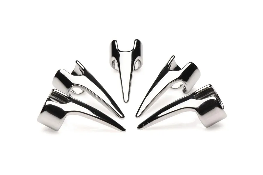 Набір кілець з кігтями Master Series Five-Piece Sensation Claw Rings - Silver