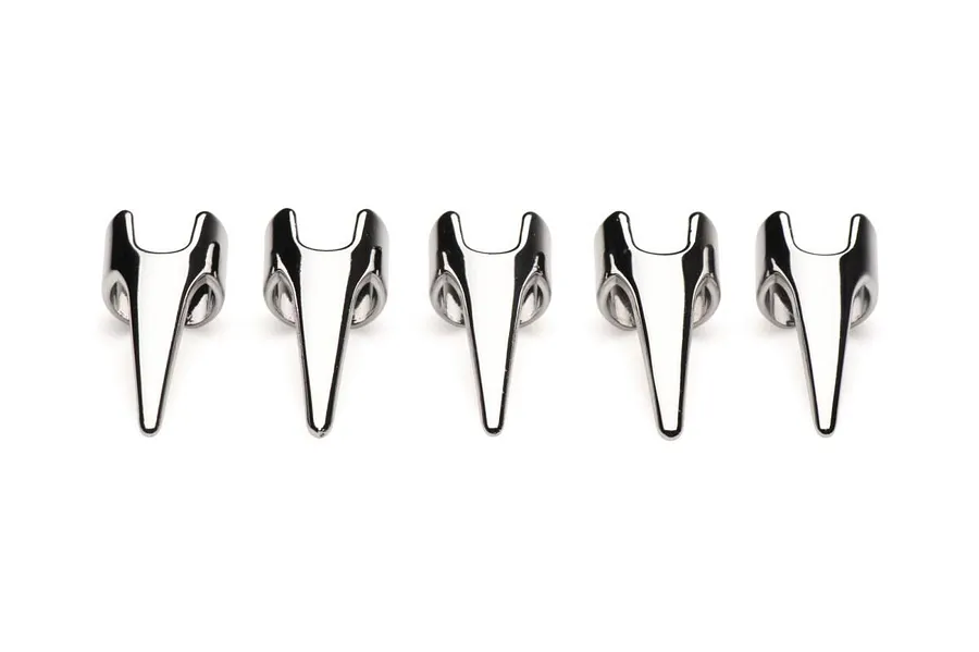 Набір кілець з кігтями Master Series Five-Piece Sensation Claw Rings - Silver