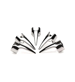 Набір кілець з кігтями Master Series Five-Piece Sensation Claw Rings - Silver