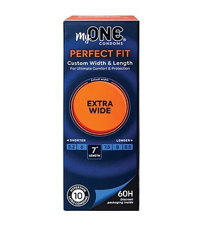 Презервативи MyONE Extra Wide 10 шт, картонна коробка