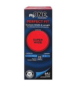 Презервативи MyONE Super Wide 10 шт, картонна коробка