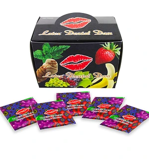 Набір латексних серветок Latex Dental Dams Grape 100 шт