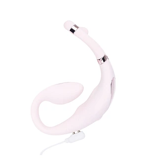Смарт-вібратор для пар Adrien Lastic Venus + APP, подвійний, можна носити під одягом, 10 режимів