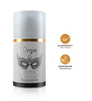Крем для освітлення шкіри Orgie – Intimus White (50 мл) посиленої дії, підходить для всіх зон