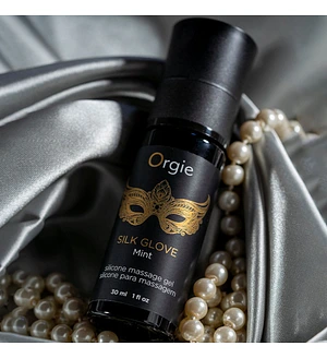 Набір для перлинного масажу Orgie – Pearls Lust Massage (30 мл), силіконовий гель, намисто