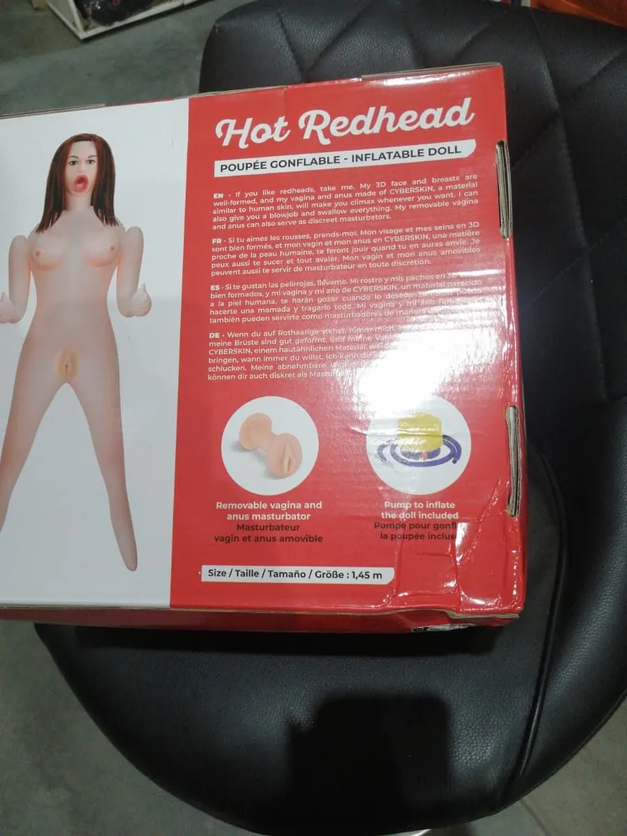 Надувна лялька Candy Dolls Hot Redhead (м'ята паковання)